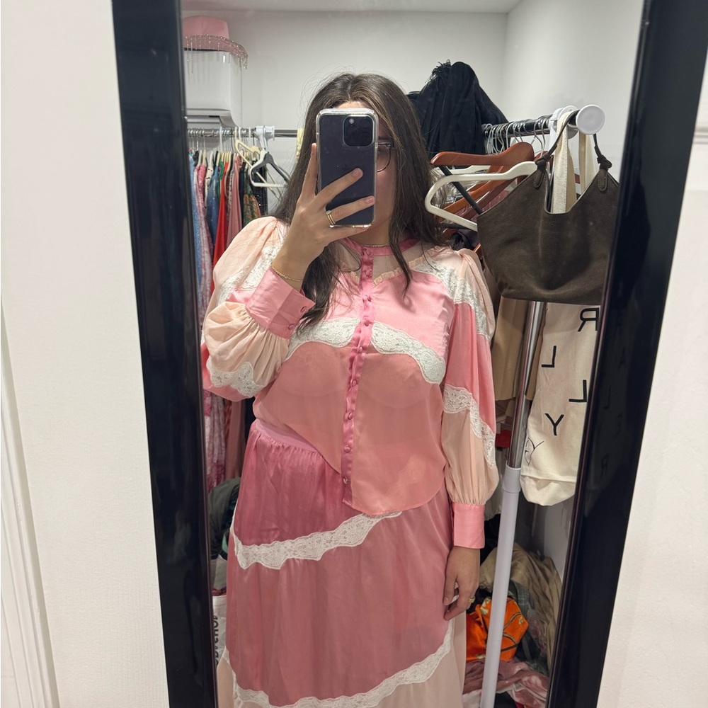 LoveShackFancy Zavia blouse